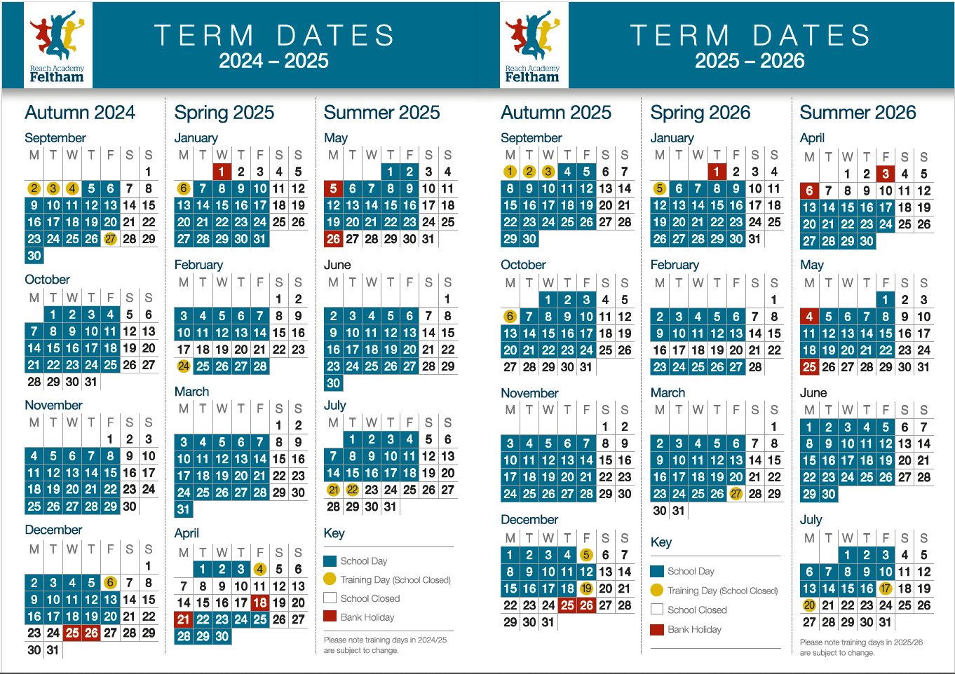 Term Dates 24/25